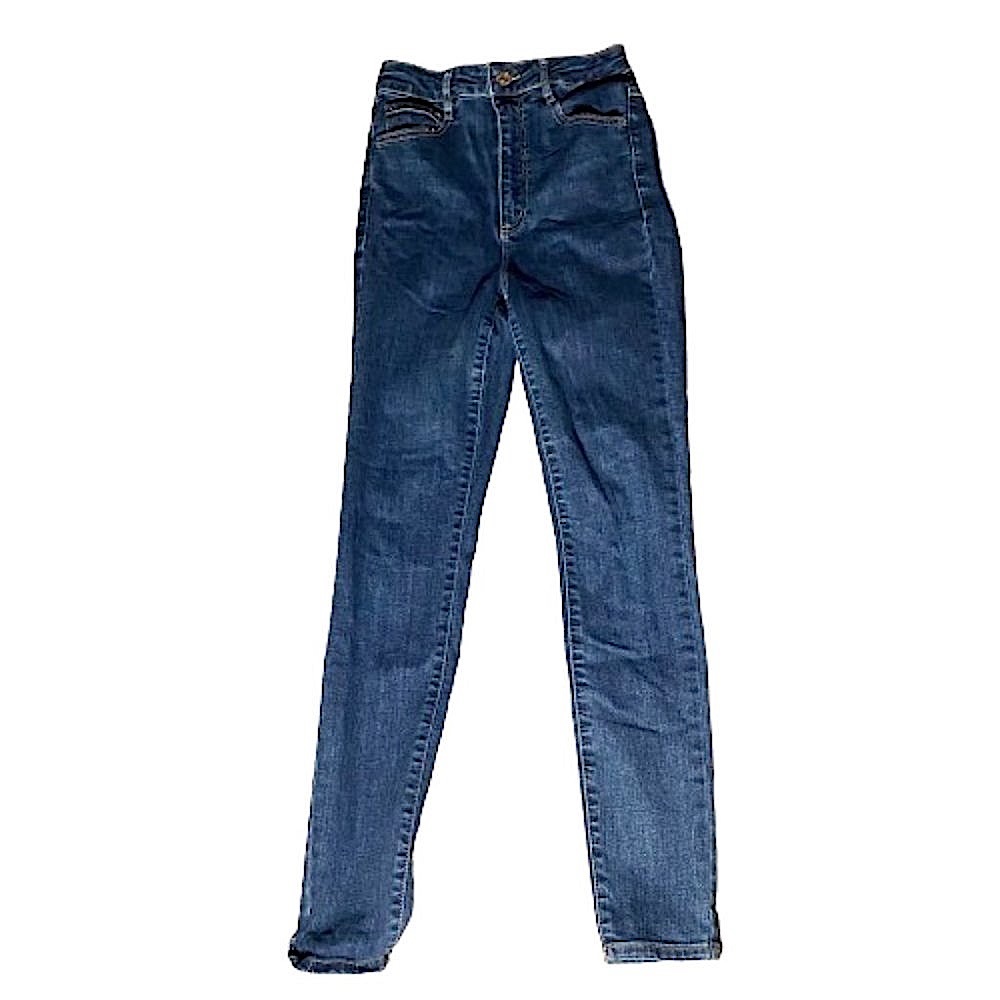 Garage Medium Wash High-Rise Skinny Jeans